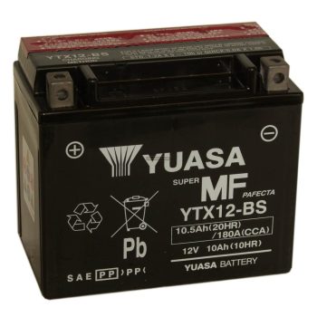 YUASA YTX12-BS motor akku