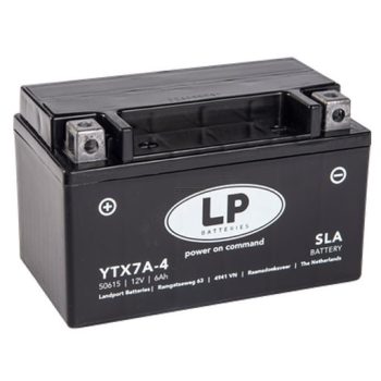 Landport YTX7A-4 motorakkumulátor, zárt, SLA, 12V 6Ah 90A