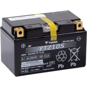   Yuasa YTZ10S 12V 9,1Ah gondozásmentes AGM (zselés) motor akkumulátor