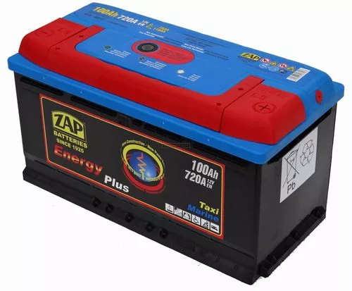 Zap munka akkumulátor 12V 100Ah jobb+